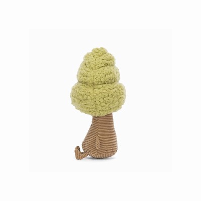 Jellycat Forestree Lime USA | 21457BANJ